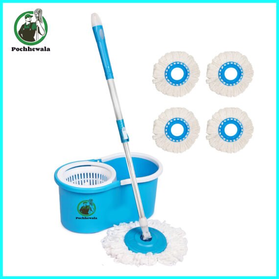 All-in-One Mop Set with 5 Refill ( Pochhewala )