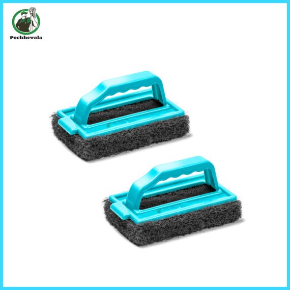 Heavy-Duty Tile Cleaning Scrubber with Handle 2 Only – ( Pochhewala )